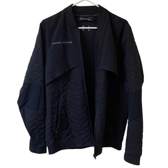 Under Armour Women’s Black Cold Gear Reactor Black Quilt Jacket - Picture 1 of 11